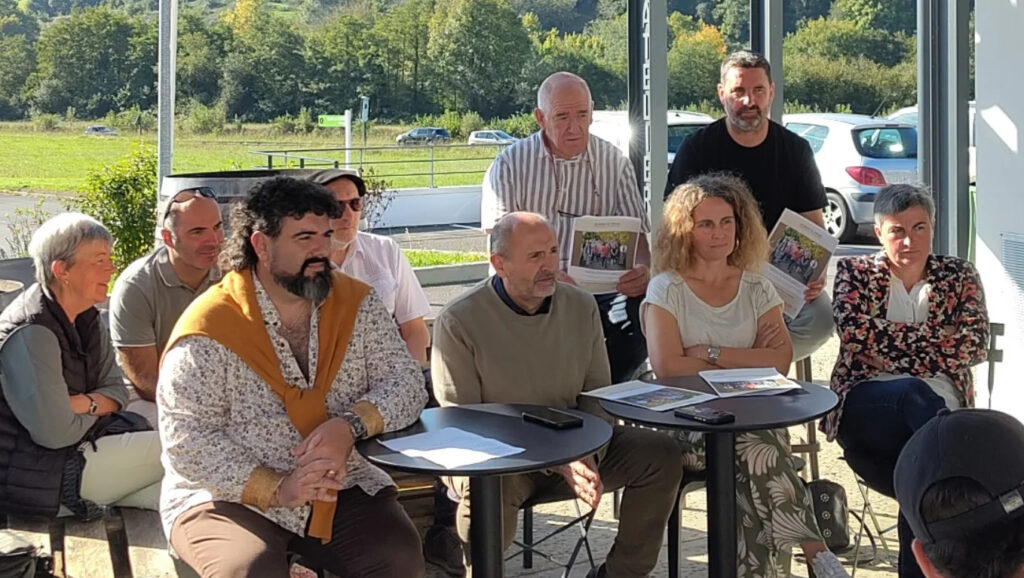 Photo de la conférence de presse de Hats berri - Nouvel élan le 1er octobre 2025